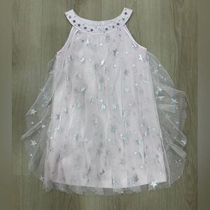Biscotti Pink Dress with Stars, size 8